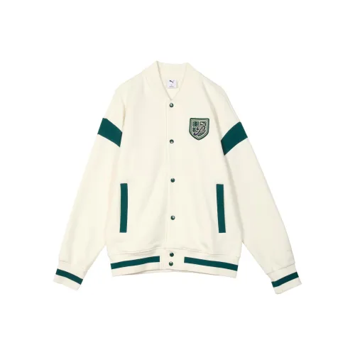 PUMA LEGACY Спорт BOMBER Куртки и Пальто Мужской Белый