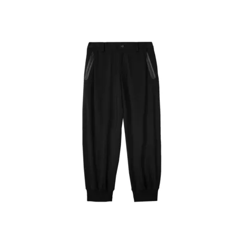 CROQUIS 001 Jet Black Мужские Вязаные Спортивные Штаны