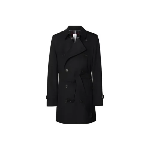 Burberry Тренчкот Мужской Черный