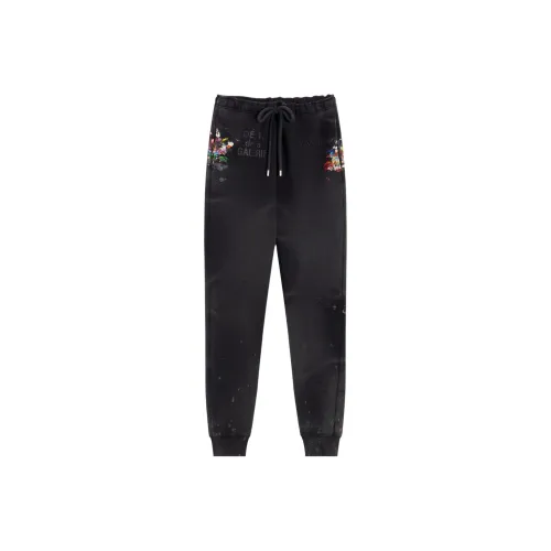 Lanvin x Gallery Dept. Вязаные спортивные брюки мужские черные