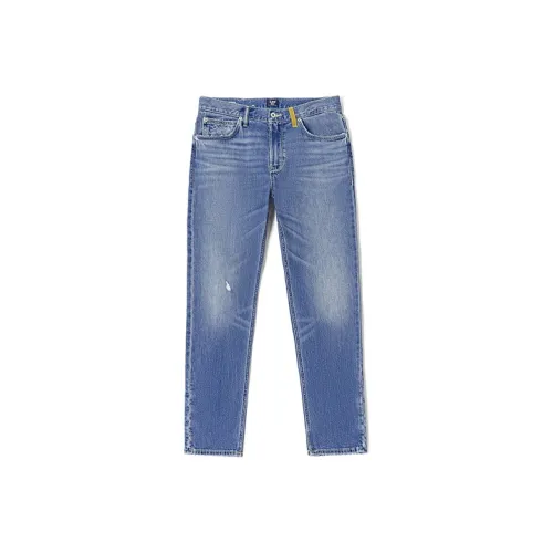 Lee совместный бренд модель Medium Blue Мужские Джинсы