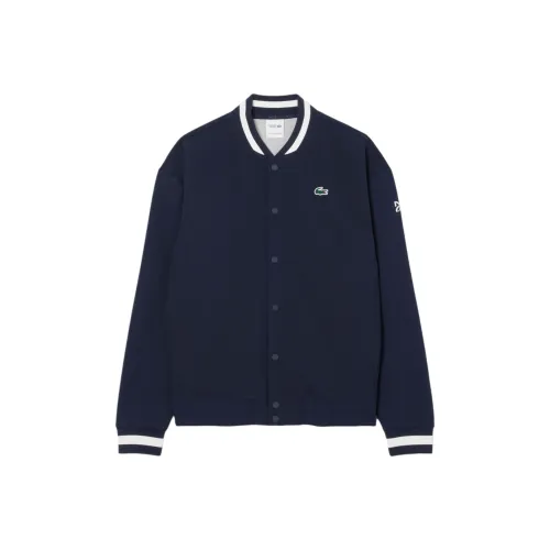 LACOSTE SS25 Бейсбольная куртка Мужская Темно-синяя