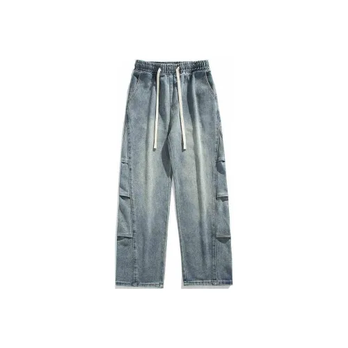 TB101 Синий Мужской Джинсы