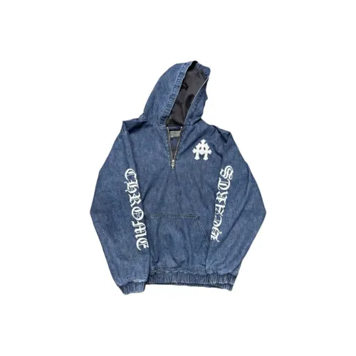 Chrome Hearts Мужские синие куртки