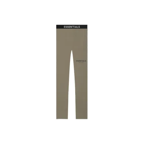 Fear of God Essentials SS21 Taupe Унисекс Вязаные Тренировочные Брюки