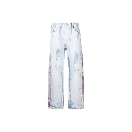 DIESEL Light Blue Men's Jeans DIESEL Светло-голубые мужские джинсы