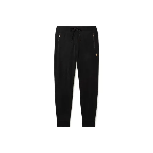Polo Ralph Lauren SS22 Вязаные Спортивные Штаны Унисекс Черные