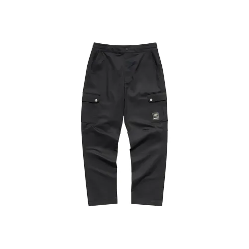 Skechers Новогодние Повседневные Брюки Мужские Черные