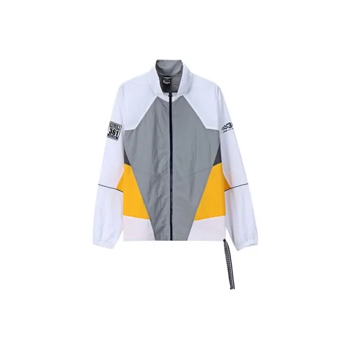 361° Natural White/Cyan Brick Gray Men's Trench