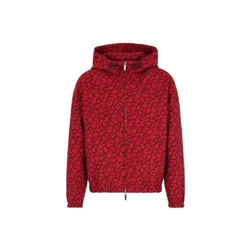 EMPORIO ARMANI Куртки и Пальто Мужской Красный