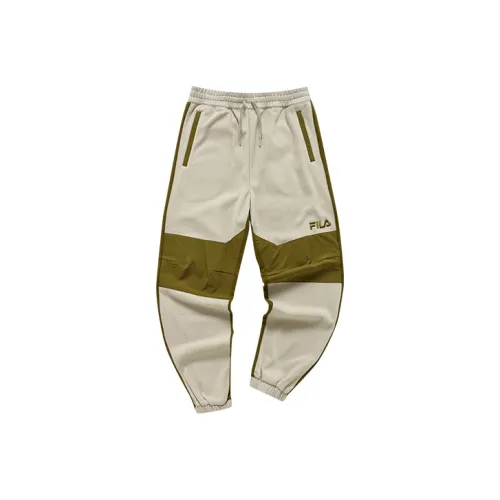 FILA FUSION Common Mallow Зеленый Мужские Вязаные Тренировочные Штаны