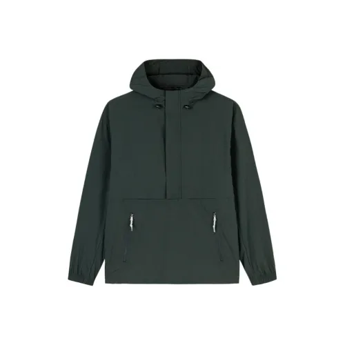 CHAOJIANTA Куртки Пальто Мужской Утонувшая Лоза Зеленый