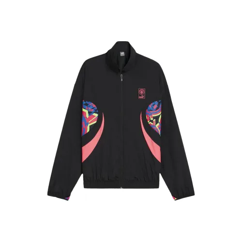 PUMA MCFC Ftblnrgy WOVEN TOP Куртки и пальто Мужской Черный