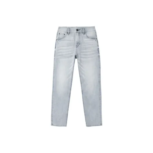 JACK JONES C43 Light Denim Gray Men's Jeans JACK JONES C43 Светлый Деним Серый Мужские Джинсы