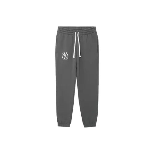 New Era Вязаные Спортивные Штаны Унисекс Серые