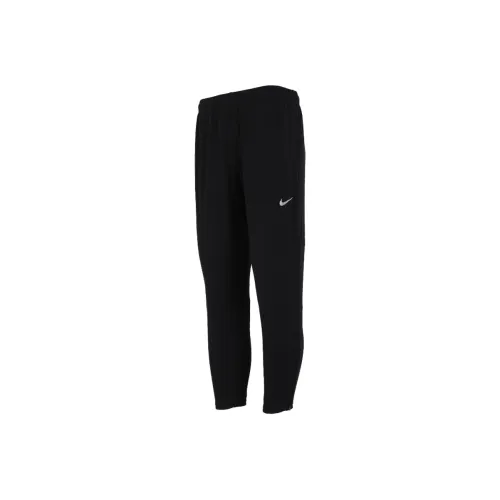 Nike Dri Fit Черные Мужские Вязаные Тренировочные Штаны
