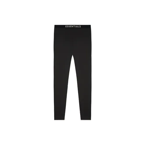 Fear of God Essentials FW20 Черные Унисекс Повседневные Брюки