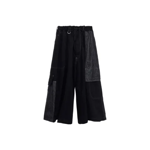 Yohji Yamamoto S'YTE FW24 Джинсы Унисекс Черный