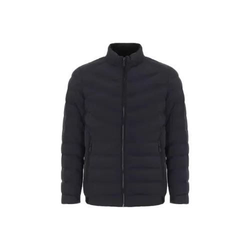 BRAUN BUFFEL Пуховик Мужской Темно-синий