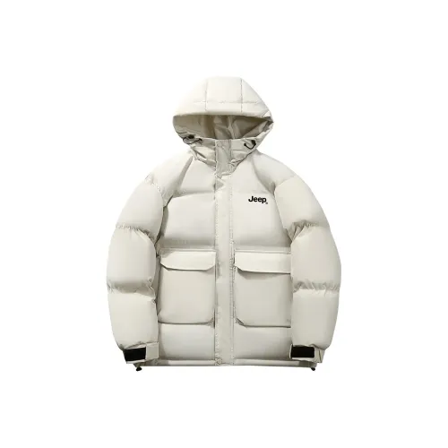 JEEP Хлопковый пуховик унисекс хаки