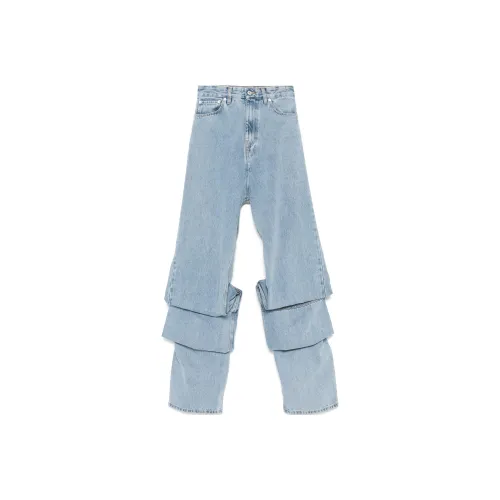 YProject FW24 Джинсы Унисекс Light Синий