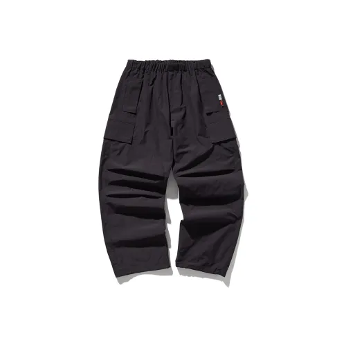 Nautica White Sail JUN INAGAWA Collaboration Черные унисекс брюки с карманами