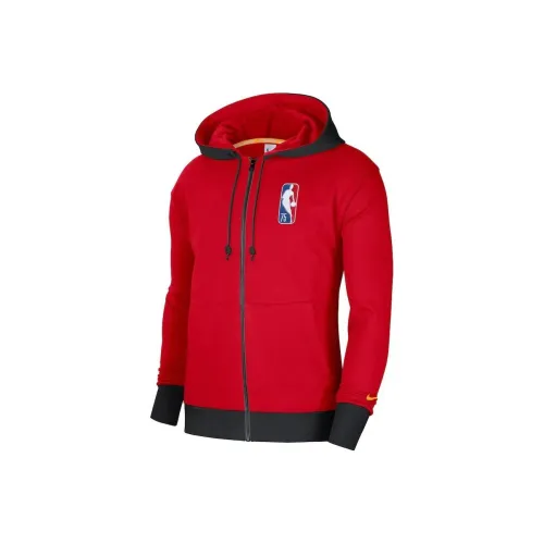 Nike x NBA Miami Heat Courtside Куртка Мужская Красная