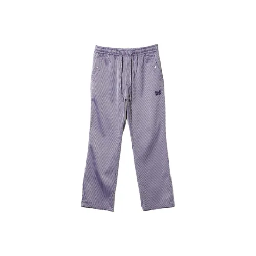 Needles x ONLINE SS24 Джинсы Унисекс Фиолетовый