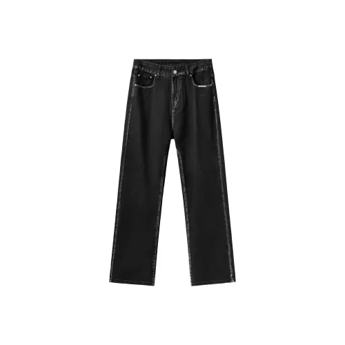 XINYINSU SS24 Джинсы Унисекс Черный