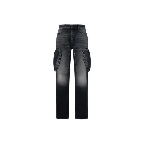 GIVENCHY Черные Мужские Джинсы
