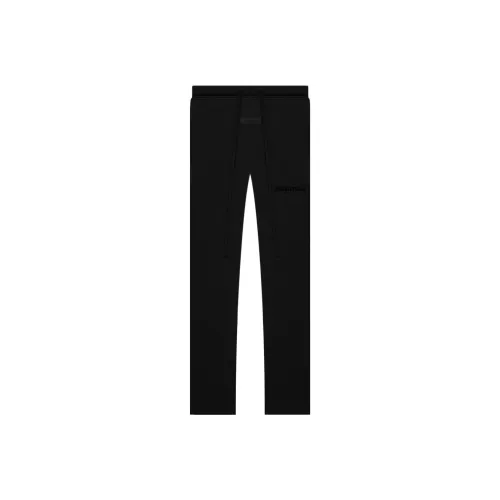 Fear Of God Essentials Вязаные Спортивные Штаны Мужские Черные