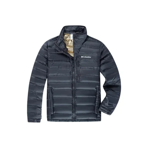 Коллаборация Columbia Pebble Peak 2 Черный Мужской Пух
