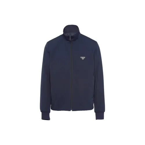PRADA Куртки и Пальто Мужской Морской Синий