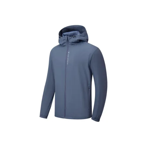 QIAODAN Тренчкот Мужской Deep Серый