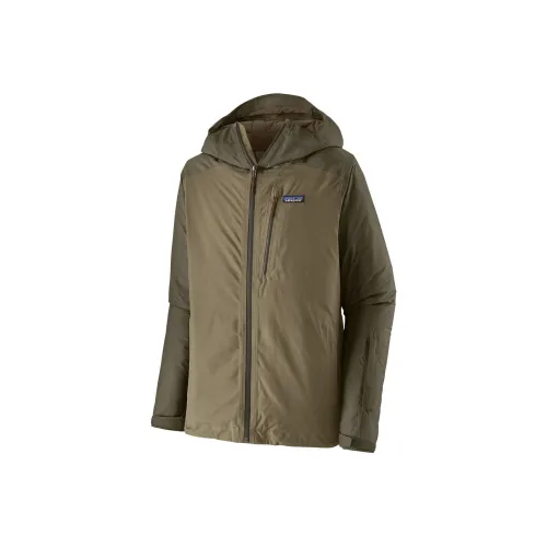Patagonia Powder Town Insulated Пуховая куртка Мужская Sage Khaki
