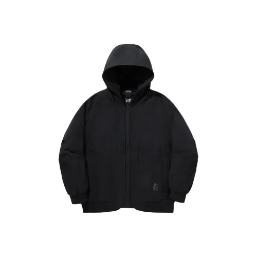 Лайнер Хлопковый пуховик Мужской Черный