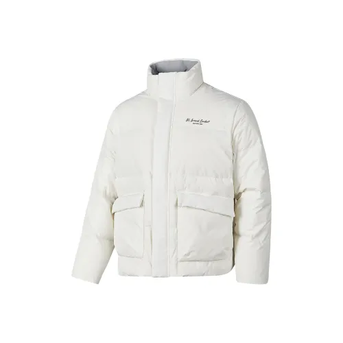 Skechers Sports Alliance Series FW24 Пуховик Унисекс Зефирно-белый