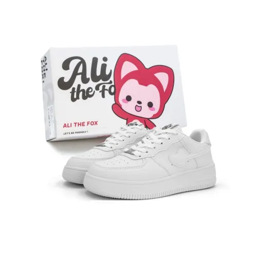 Али Тх Фокс Air Force 1 Пухлые туфли противоскользящие устойчивые к истиранию легкие дышащие увеличивающие высоту