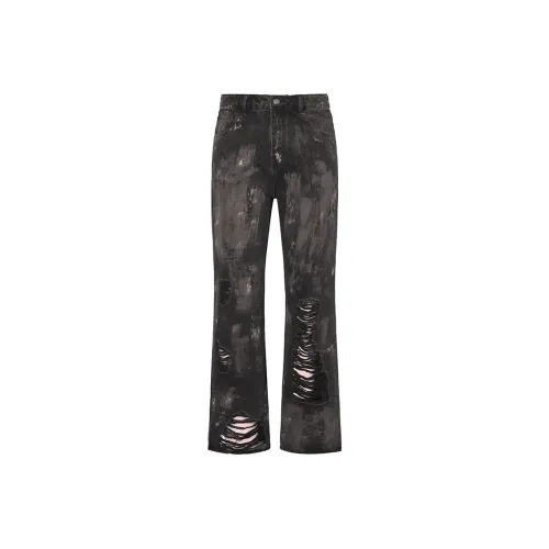 ROCAWEAR Черные Унисекс Джинсы
