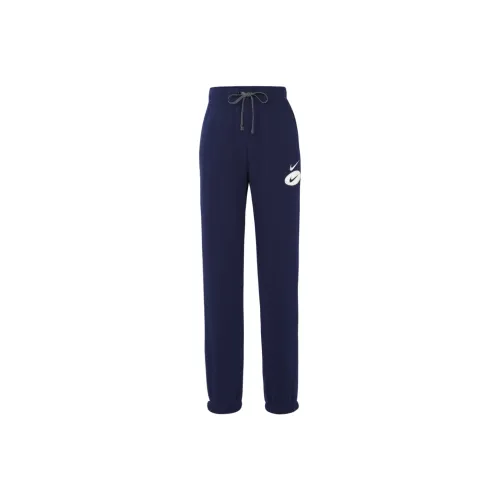 Nike Вязаные тренировочные штаны мужские темно-синие