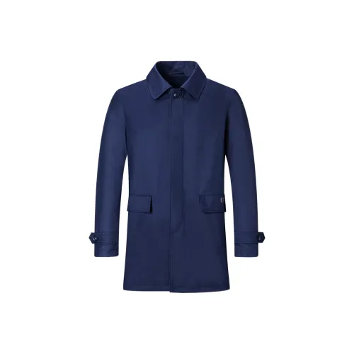 SEPTWOLVES Мужской тренч