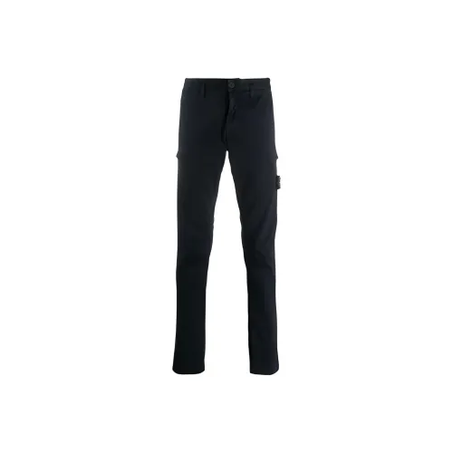 Stone Island Темно-синие Мужские Повседневные Штаны