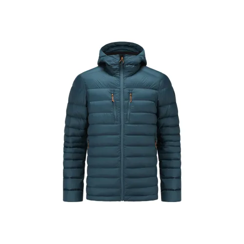 DECATHLON FORCLAZ Trek 500 Пуховик Мужской Бирюзовый