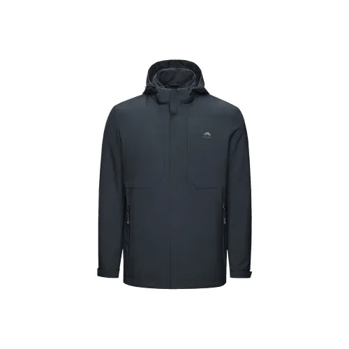 HLA Темно-синий 37 Унисекс Пуховики