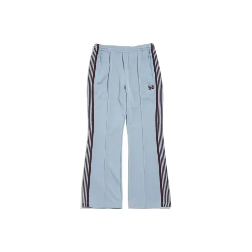 Needles Синий Мужские Вязаные Спортивные Штаны