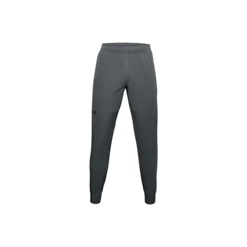 Under Armour Woven Collection Темно-серые мужские вязаные тренировочные штаны