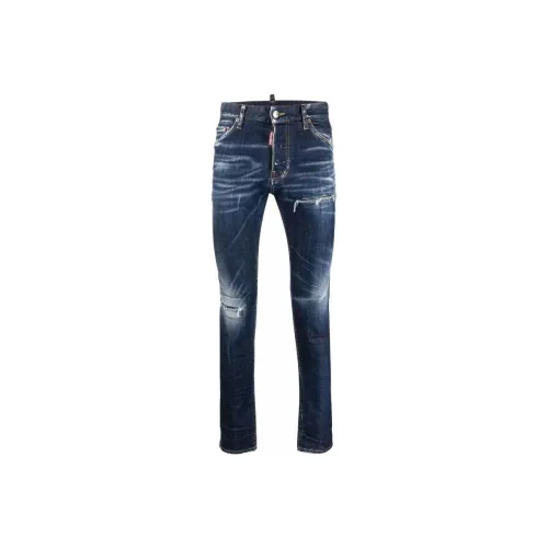 DSQUARED 2 Blue Men's Jeans DSQUARED 2 Синий Мужской Джинсы