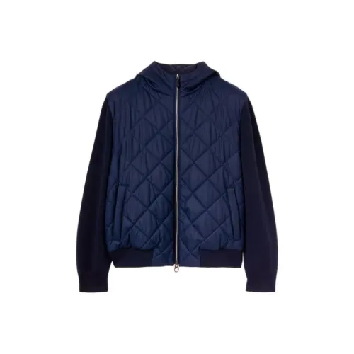Loro Piana Темно-синие мужские куртки