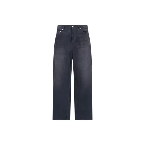 Balenciaga Джинсы Loose Fit Мужские Темно-синий