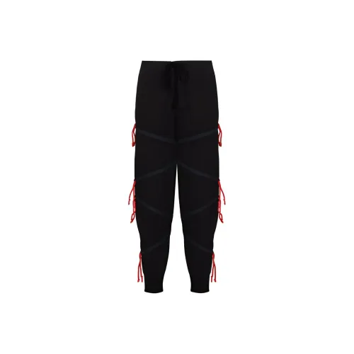 GREG LAUREN Черные Мужские Вязаные Спортивные Штаны